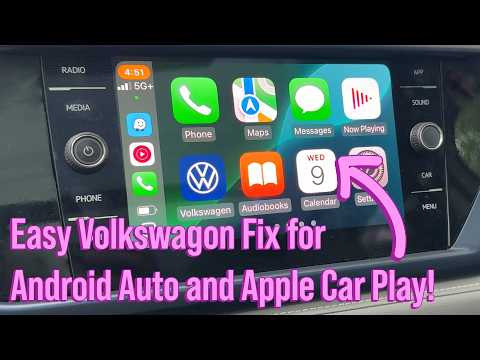 How To Fix Your Volkswagen Android Auto and Carplay Issues in Six Seconds