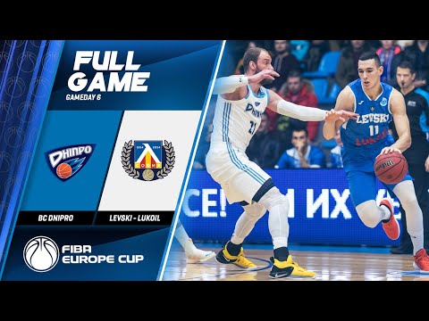 BC Dnipro v Levski - Lukoil - Full Game - FIBA Europe Cup 2019-20