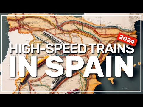 🚅 the HIGH-SPEED train lines in SPAIN in 2024 🇪🇸 #154