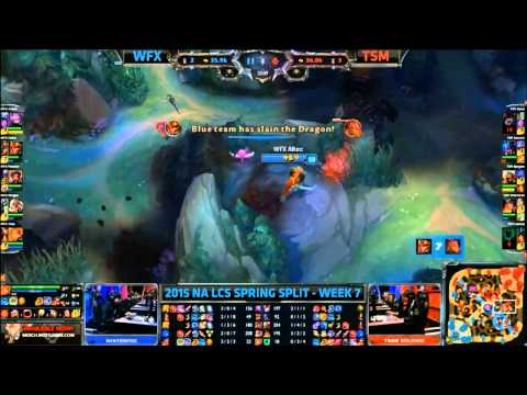 Winterfox vs Team SoloMid - HIGHLIGHTS - NA LCS Spring 2015 - W7D1 - Season 2015 - League of Legends