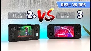 Retroid pocket 2 plus vs Retroid pocket three rp2 vs rp3