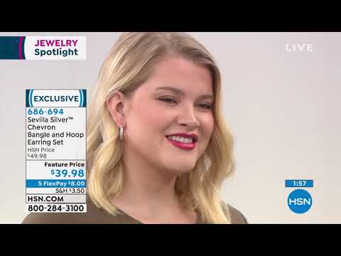 HSN | Jewelry Studio Featuring Sevilla Silver 01.14.2020 - 11 AM