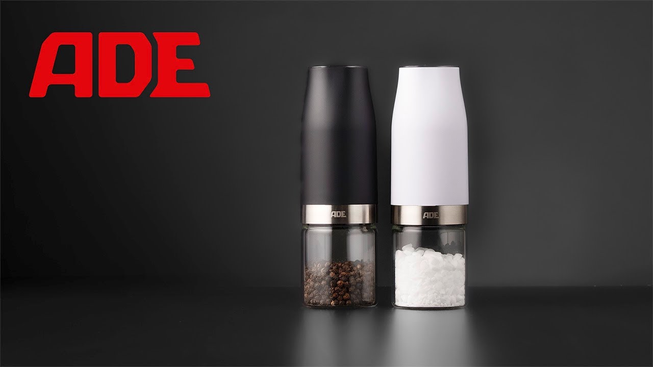 ADE Salz- und Pfeffermühle 18.3 cm, Weiss ADE Salz- und Pfeffermühle 18.3 cm, Weiss