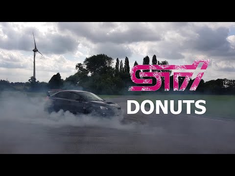 Subaru WRX STi donuts compilation