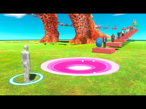 FPS Parkour Around Thermonuclear Godzilla and Evolve into a Kaiju - Animal Revolt Battle Simulator