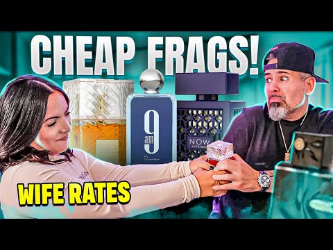 My Wife DESTROYS 15 POPULAR Cheap Fragrances | MUST WATCH