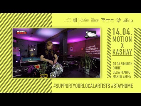 Motion x Kashay - Die Klubnetz Dresden Streaming Sessions  - 14.04.