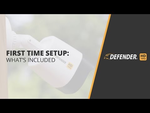 Defender HD First time Setup: What’s Included