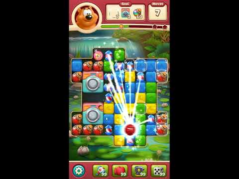 Toon Blast Level 7135 - NO BOOSTERS 🐻🐺🐱 | SKILLGAMING ✔️