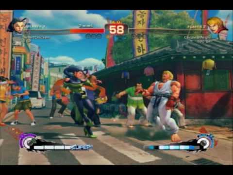 Super Street Fighter IV (PS3) -- Online Friend Battle Session 1 (Part 14/14) Rose vs Ken