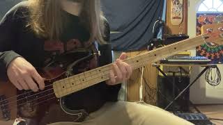 Rush- Out Of The Cradle- bass cover
