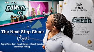 The Next Step Cheer Season 1 Vlog #1 | Brand New Set + New Friends + Coach Kenzie Wardrobe Fitting