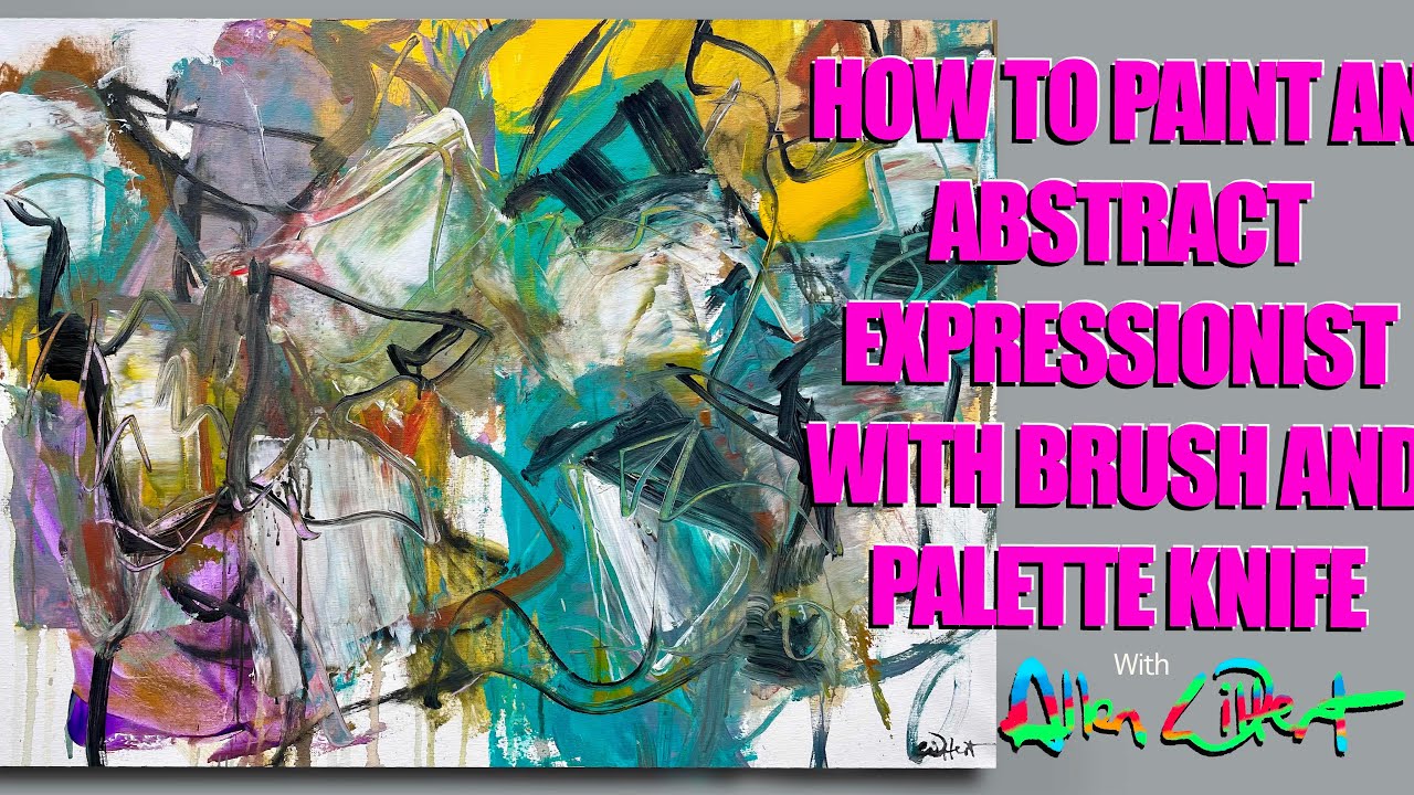 Let’s paint an intuitive abstract painting