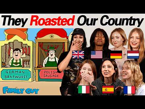 European Reat To Family Guy! Most Offensive Joke About Countries