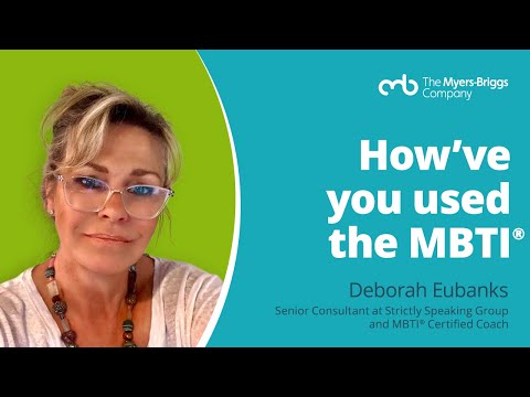 Using the MBTI as a platform for people development training