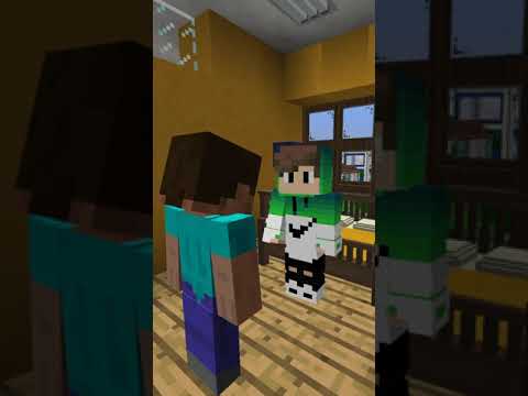 BOYS vs GIRLS - MAKEUP |  Minecraft #SHORTS
