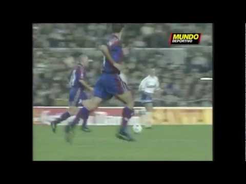 Robert Prosinecki two perfect assists - FC Barcelona 1995-1996