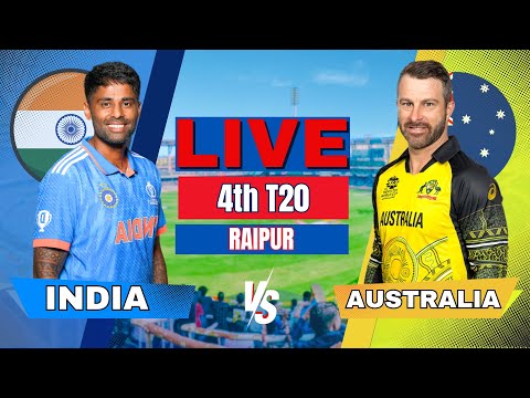 Live: India vs Australia 4th T20 Match | Live score and commentary | IND vs AUS Live Cricket match