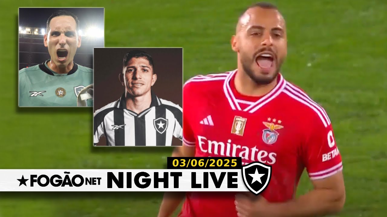 NIGHT LIVE | Proposta para Arthur Cabral, Gatito voltando, nova camisa… As últimas do Botafogo