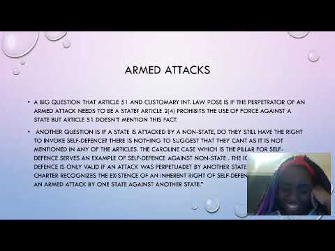 Video presentation: Force, Conflict and Security