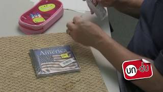 How to remove stickers from CD cases, album covers or video cases