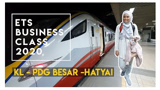 ETS BUSINESS CLASS FROM KL TO HATYAI FULL TRAVEL GUIDE #KTM #ETS #PadangBesar #Hatyai