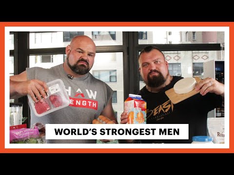 Everything the World's Strongest Men Eat In a Day | Eat Like | Men's Health