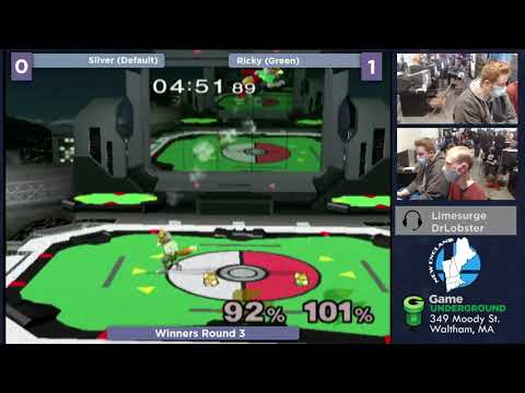 Mass Madness 34 SSBM - Silver (Default Fox) vs. YAMI (Green Fox) - Melee WR3