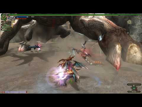 Monster Hunter Frontier Keo face kick