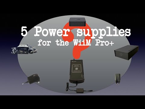 Five power supplies for the WiiM Pro+