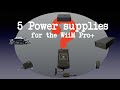 Five Power Supplies For The WiiM Pro