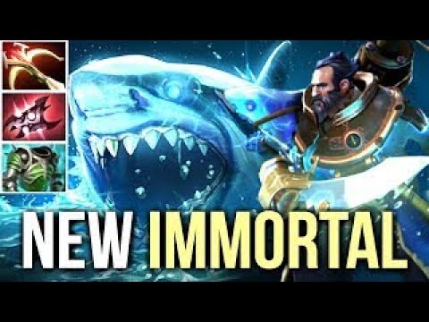 KUNKKA NEW IMMORTAL SHARK BOAT! Epic Armlet Toggle Gameplay by Moo Dota 2