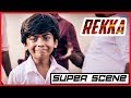 Rekka Mass Fight Scene Vijay Sethupathi Lakshmi Menon D Imman