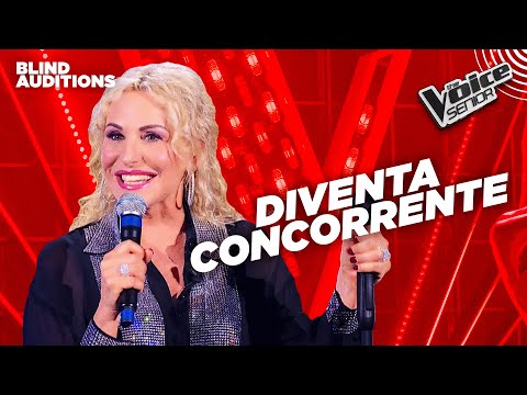 Antonella Clerici becomes a contestant on The Voice Senior 4 | Blind Auditions