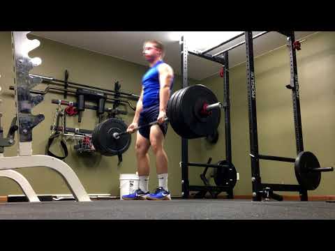 Ben Deadlift - 345 x 2 @ 184 lbs body weight - 15 years old - 9th grade