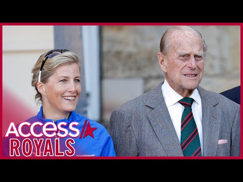 Prince Philip's Daughter-In-Law Tears Up Over His Death