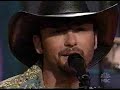 Tim McGraw   Red Rag Top   Tonight Show   Nov 25 2003