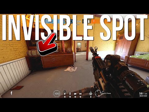 NEW! Invisible Hiding Spot & Best New Tricks - Rainbow Six Siege Burnt Horizon