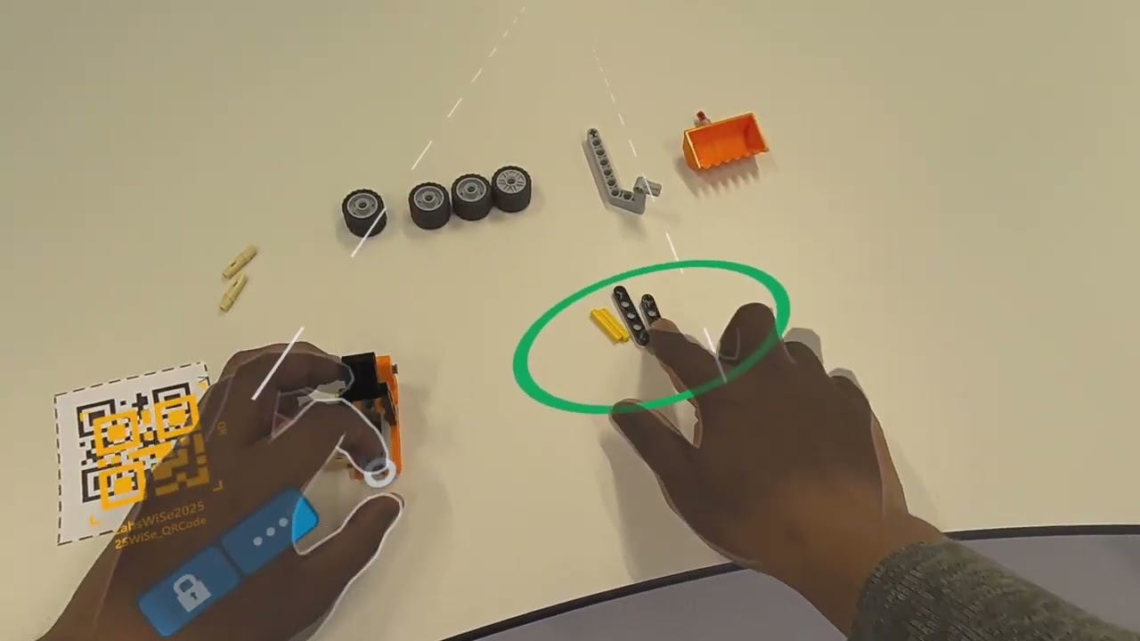 Augmented Reality: Interactive LEGO Truck Assembly Guide (Taqtile Manifest)