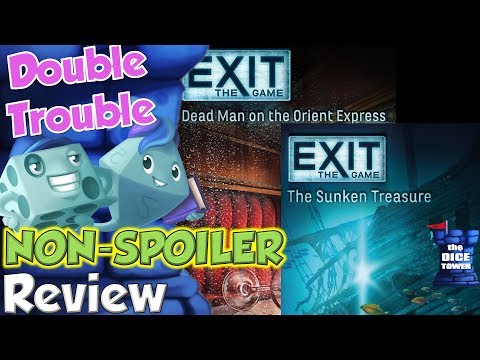Exit: The Sunken Treasure & Dead Man on the Orient Express Review - Double Trouble