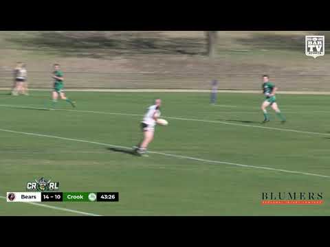 2019 George Tooke Shield Grand Final Highlights - North Canberra Bears vs Crookwell Green Devils