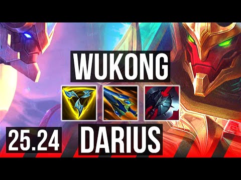 WUKONG vs DARIUS (TOP) | EUW Master | 25.24