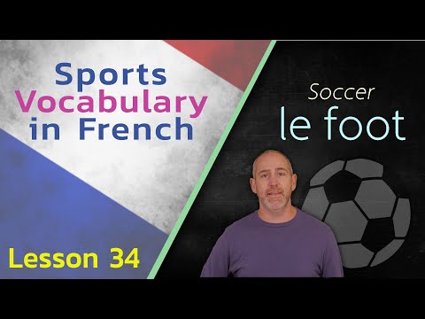 Sports Vocabulary Words in French | The Language Tutor Lesson 34