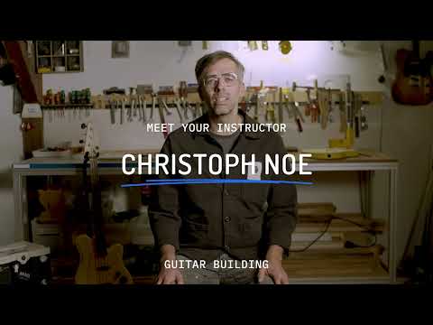 Woodworking Masterclass: Christoph Noe - Meet the Instructor