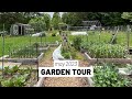 MAY 2023 Full Homestead Vegetable Garden Tour EVERYTHING Has Been Planted