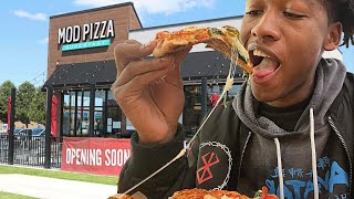 Reviewing Mod Pizza | taste test | Blank
