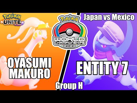 Oyasumi Makuro vs Entity 7 - World Championships 2023 Group H | Pokemon Unite