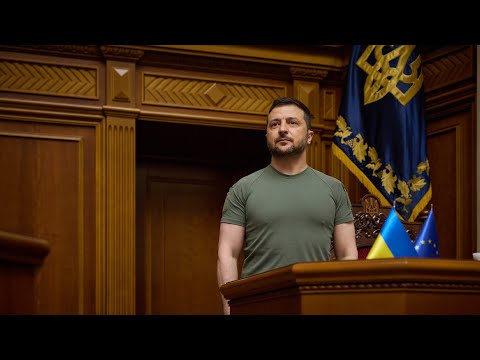 Speech by Volodymyr Zelenskyy in the Verkhovna Rada on Constitution Day of Ukraine 28.06.2023