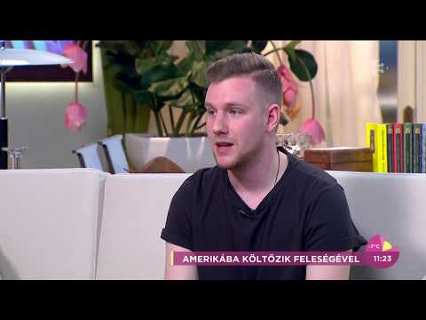 Henderson Dávid elárulta, miért költöznek Amerikába feleségével - tv2.hu/fem3cafe