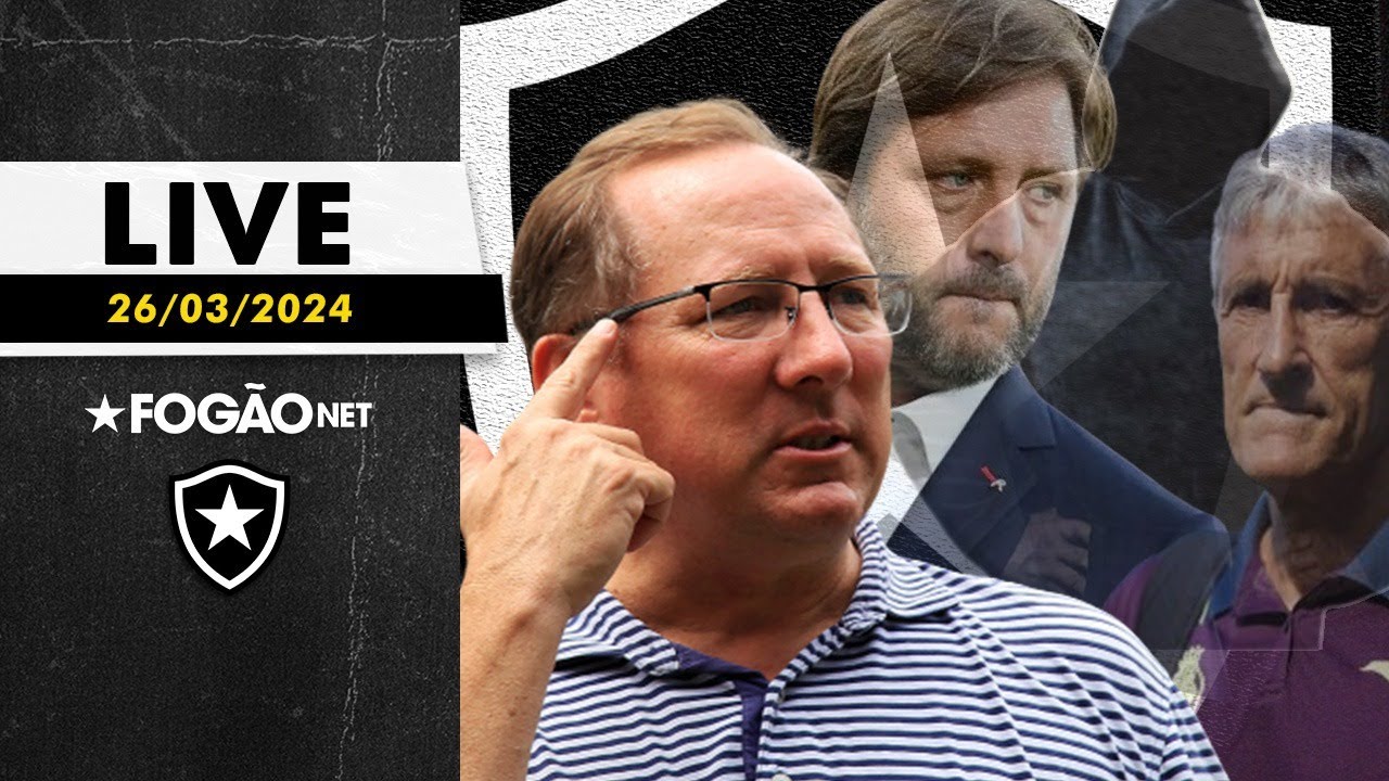 LIVE | Botafogo encerra entrevistas e se aproxima de novo treinador; quem será?